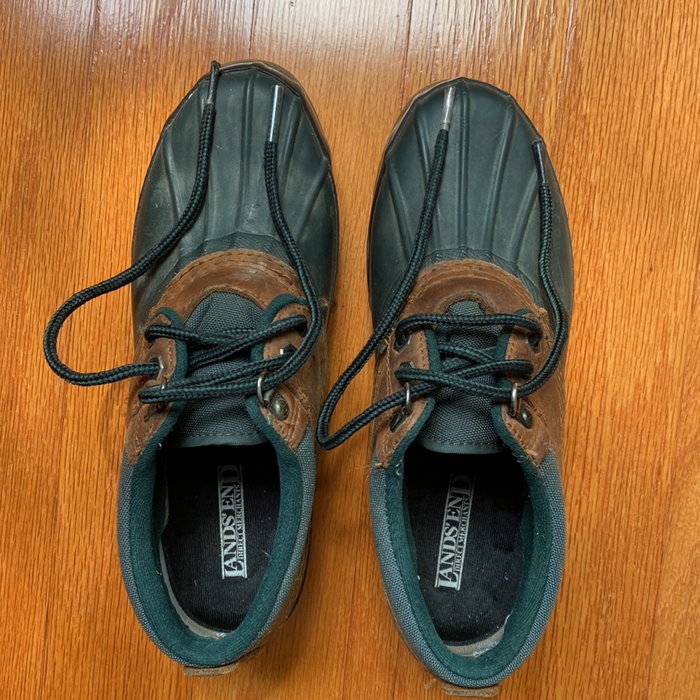 Vintage Lands’ End Duck Boots